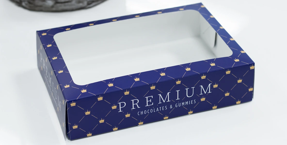 Premium chocolates carton
